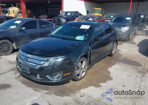2010 Ford Fusion Sport из США, поврежденный, VIN 3FAHP0KC8AR152248